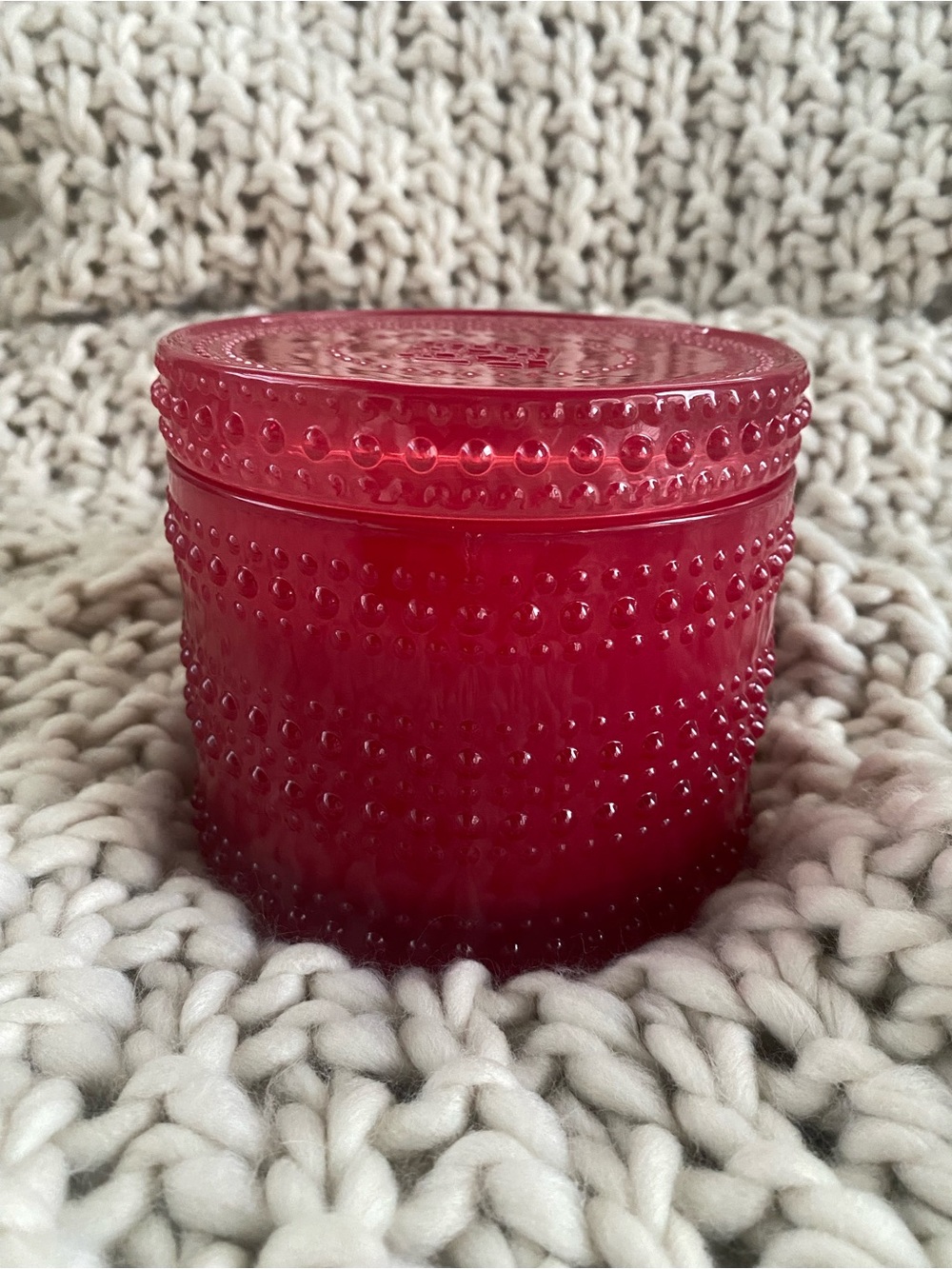 HomeWorx Raspberry Linzer Cookie Scented Candle